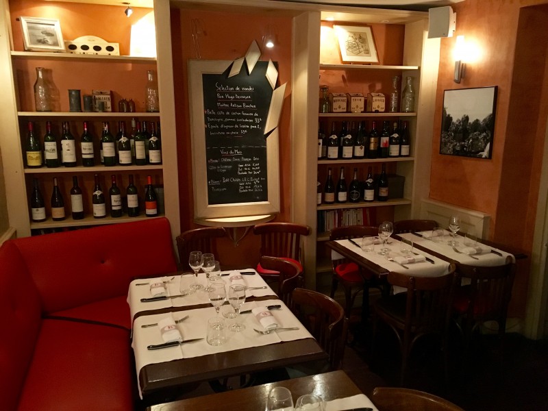Bistrot des Vignes Paris 17